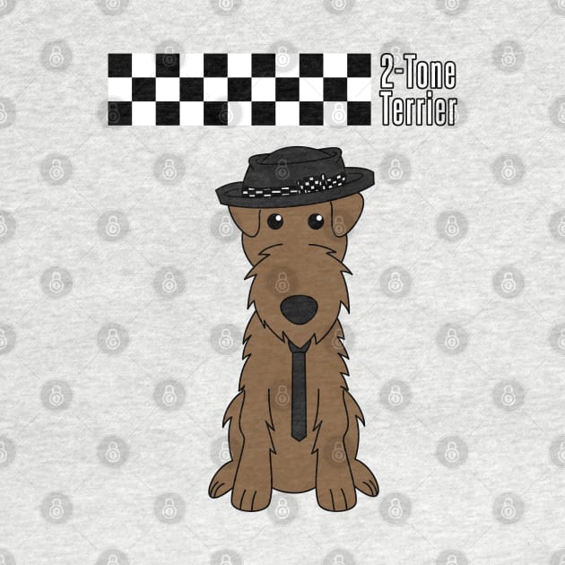 2-Tone Terrier by The Lemon Stationery & Gift Co